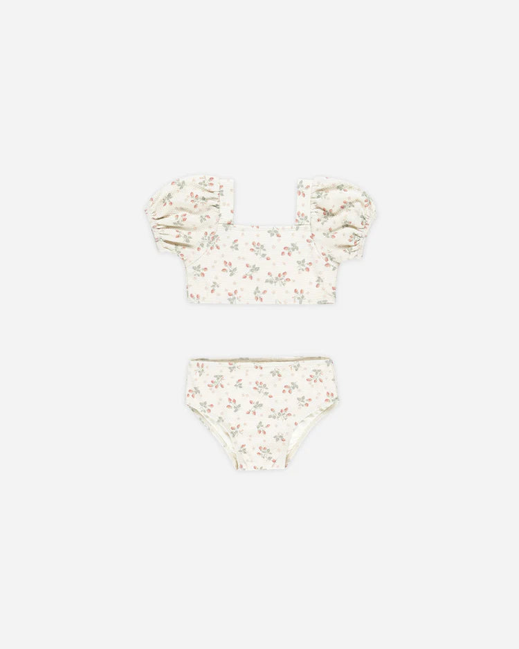 Zippy Two-Piece | Strawberries | Quincy Mae