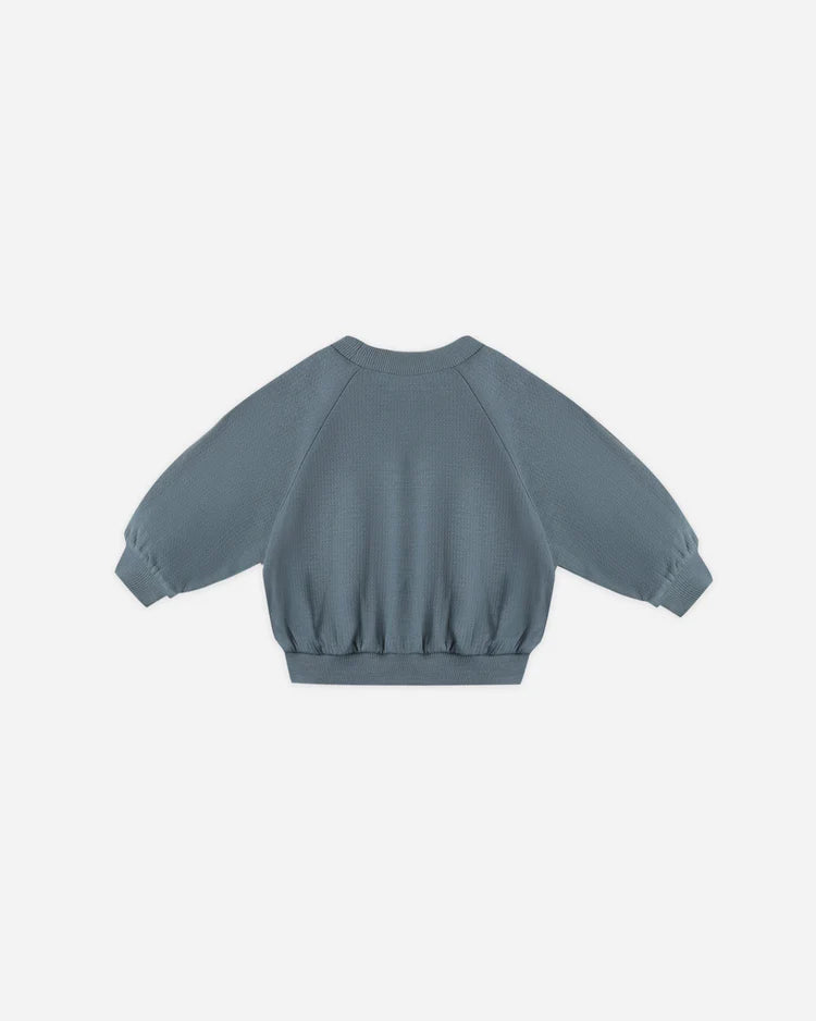 Pocket Sweatshirt | Ocean | Quincy Mae