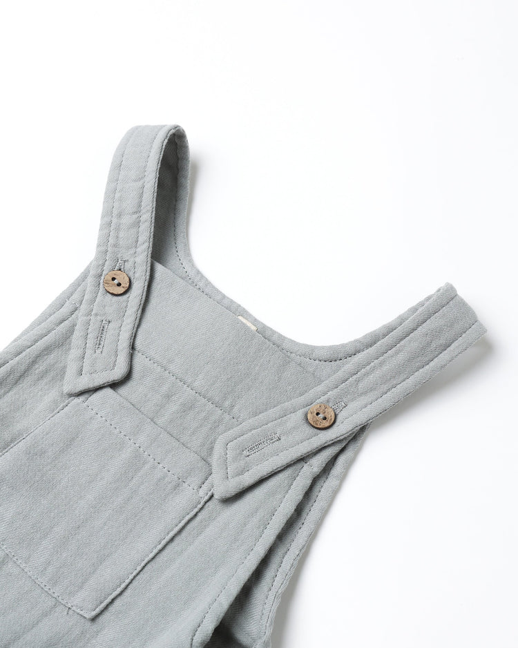 Baby Overall | Steel Blue | Quincy Mae