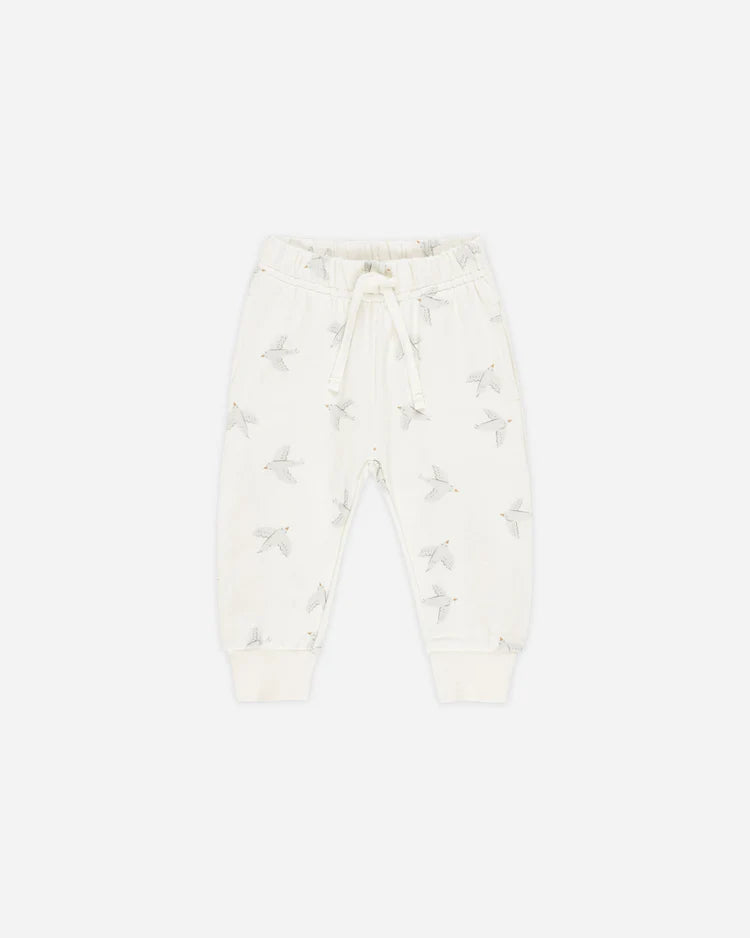 Relaxed Sweatsuit Set | Birds | Quincy Mae