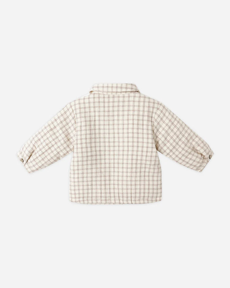 Ford Jacket | Cedar Check | Quincy Mae