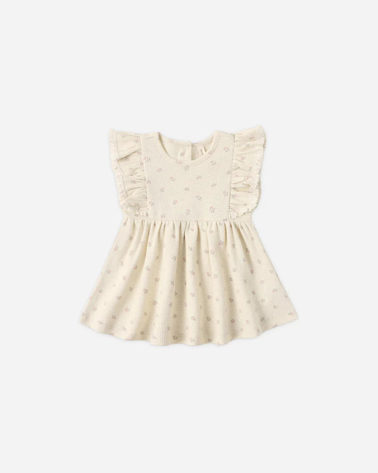 Daisy Dress | Mauve Ditsy | Quincy Mae
