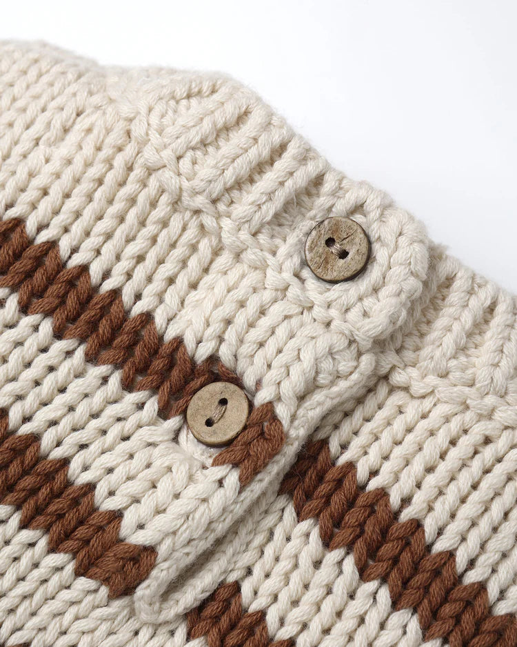 Rex Sweater | Cedar Stripe | Quincy Mae