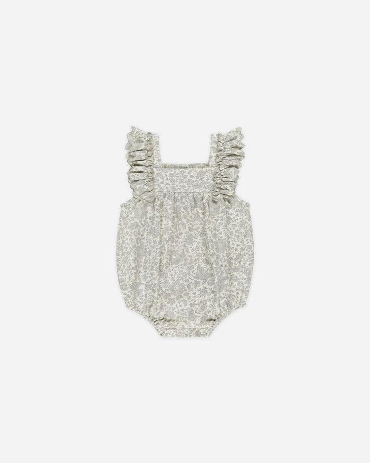 Maya Romper | Blue Blossom | Quincy Mae