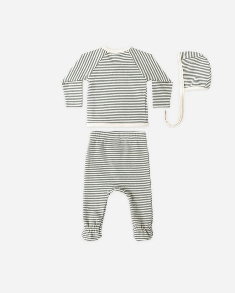 Take Home Set | Forest Stripe | Quincy Mae