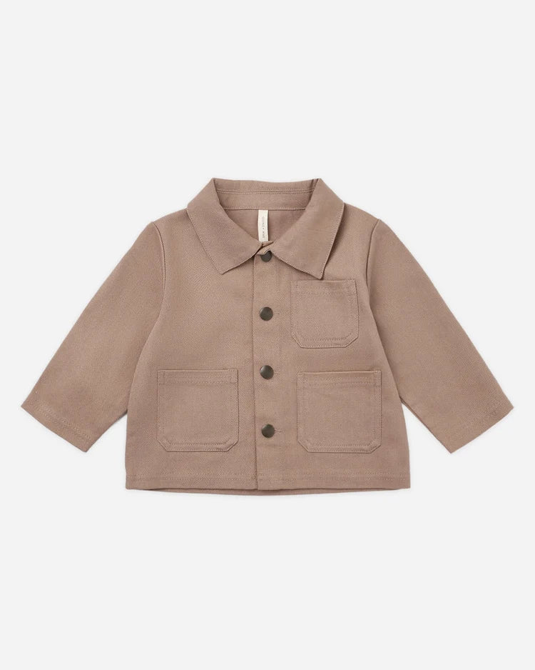 Utility Jacket | Almond | Quincy Mae