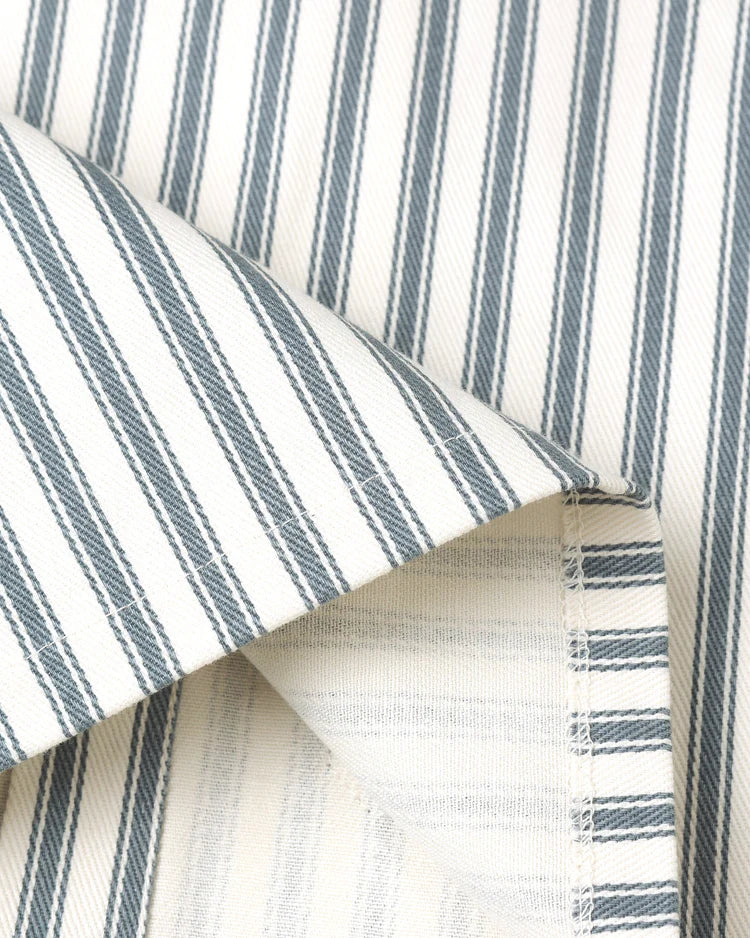 Utility Jacket | Ocean Pinstripe | Quincy Mae