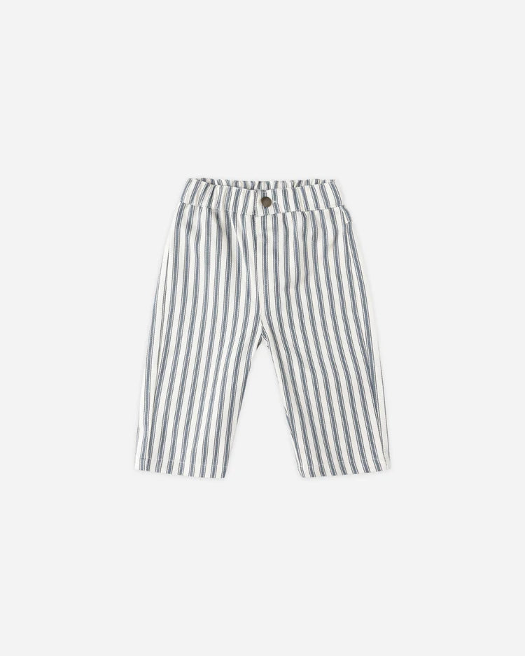 Grayson Pant | Ocean Pinstripe | Quincy Mae