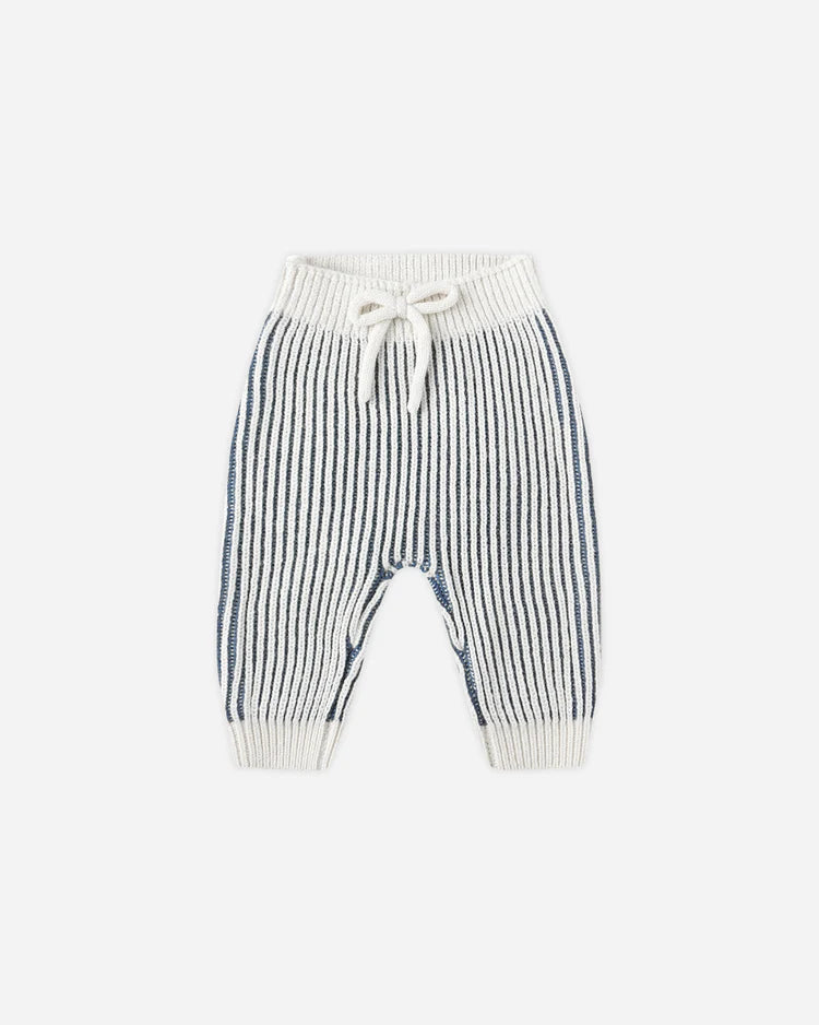 Chunky Knit Pant | Ocean | Quincy Mae