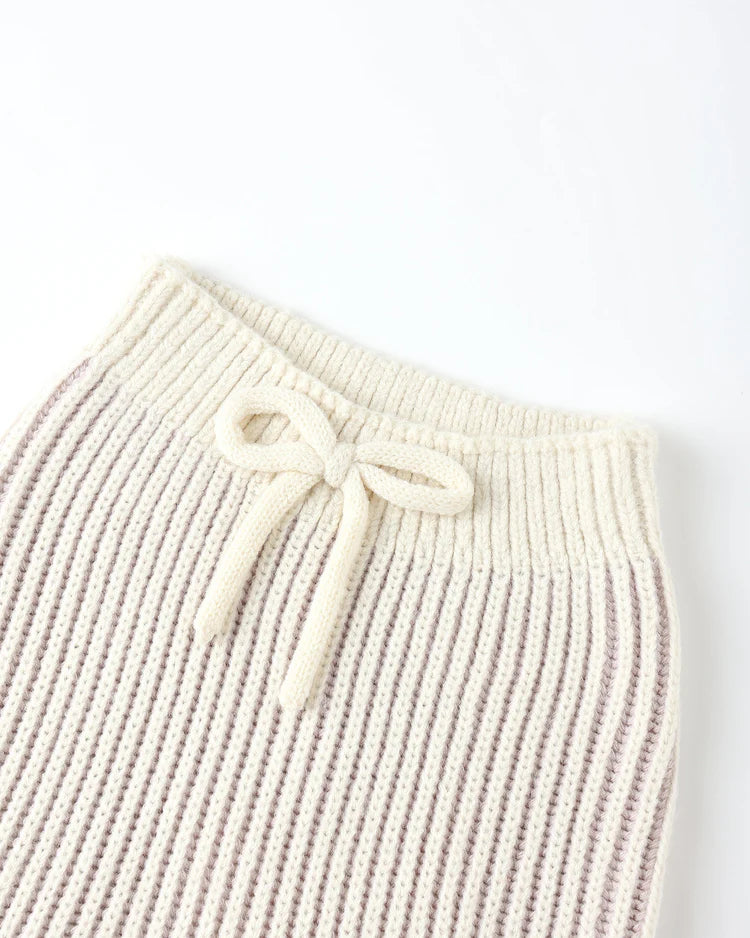 Chunky Knit Pant | Lilac | Quincy Mae