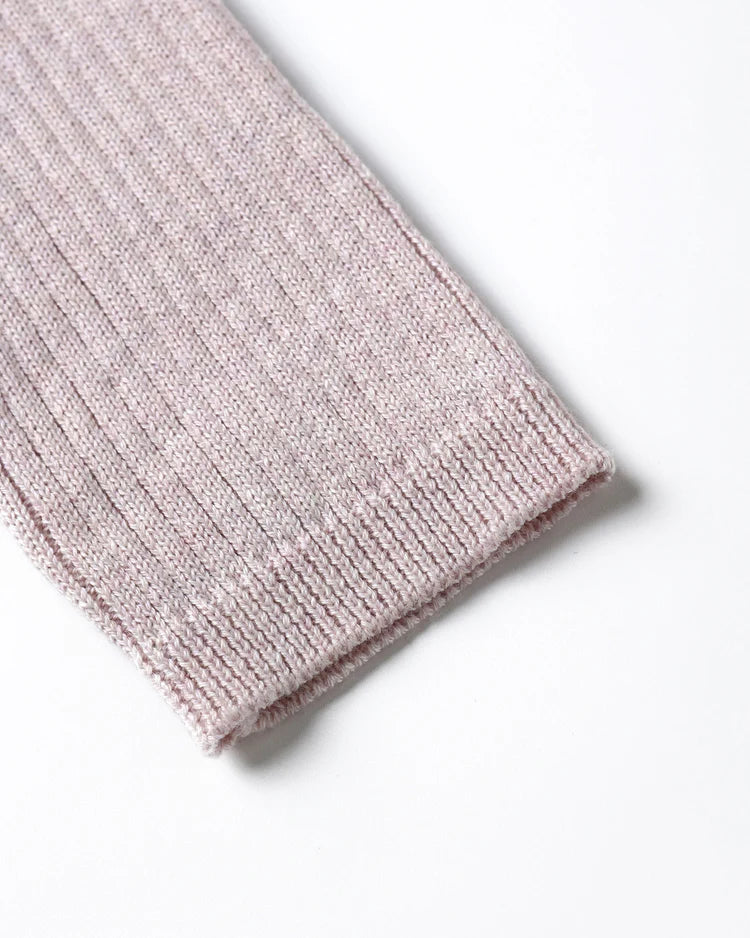 Rib Knit Legging | Lilac | Quincy Mae