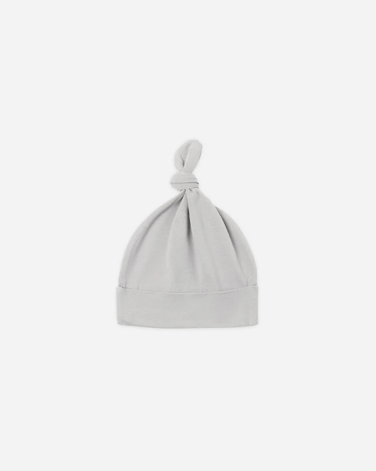 Bamboo Knotted Baby Hat | Cloud | Quincy Mae