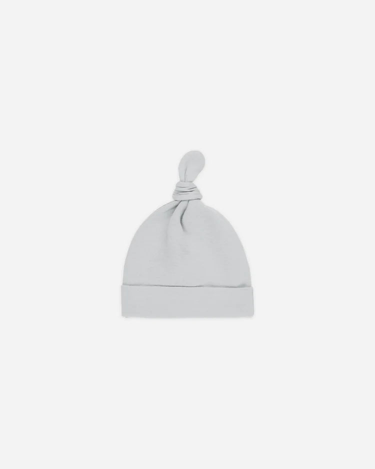 Knotted Baby Hat | Sky | Quincy Mae