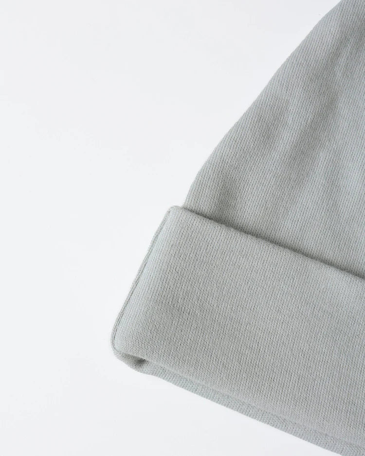 Bamboo Knotted Baby Hat | Steel Blue | Quincy Mae