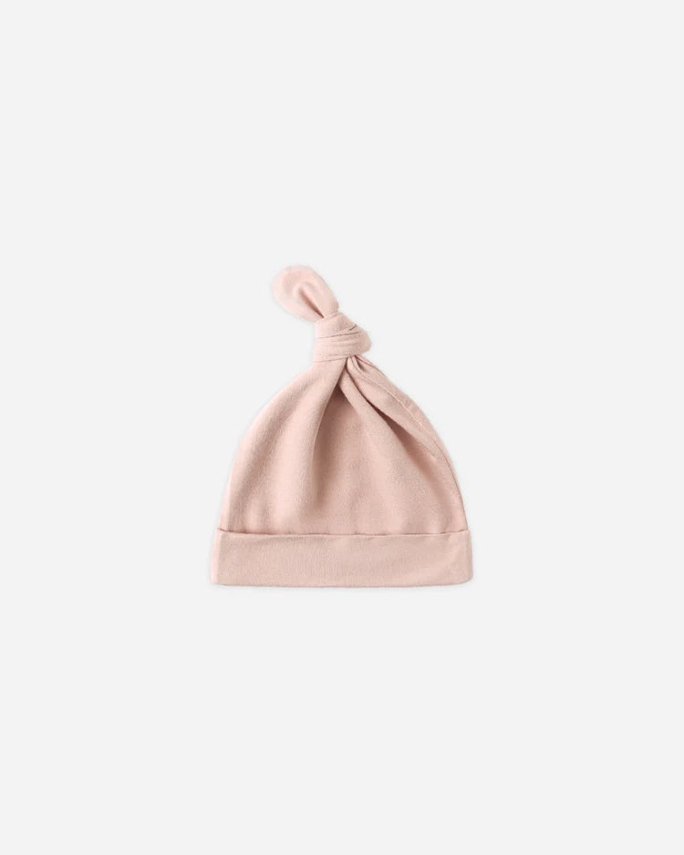Bamboo Knotted Baby Hat | Rose | Quincy Mae
