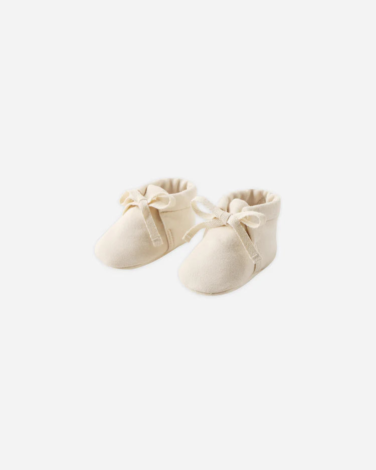 Baby Booties | Natural | Quincy Mae