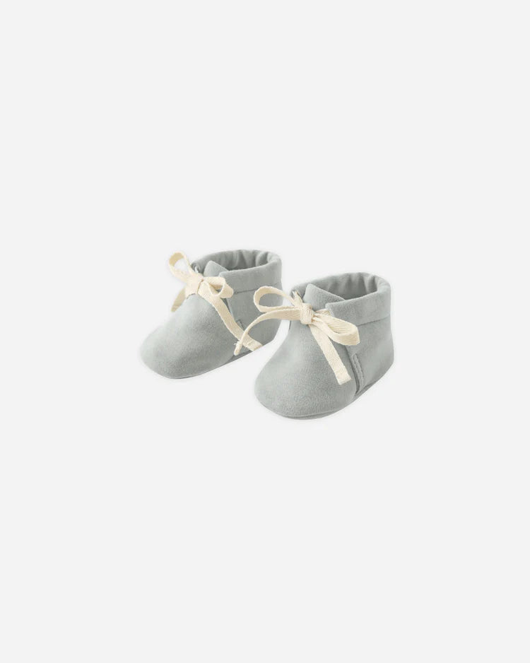 Baby Booties | Steel Blue| Quincy Mae
