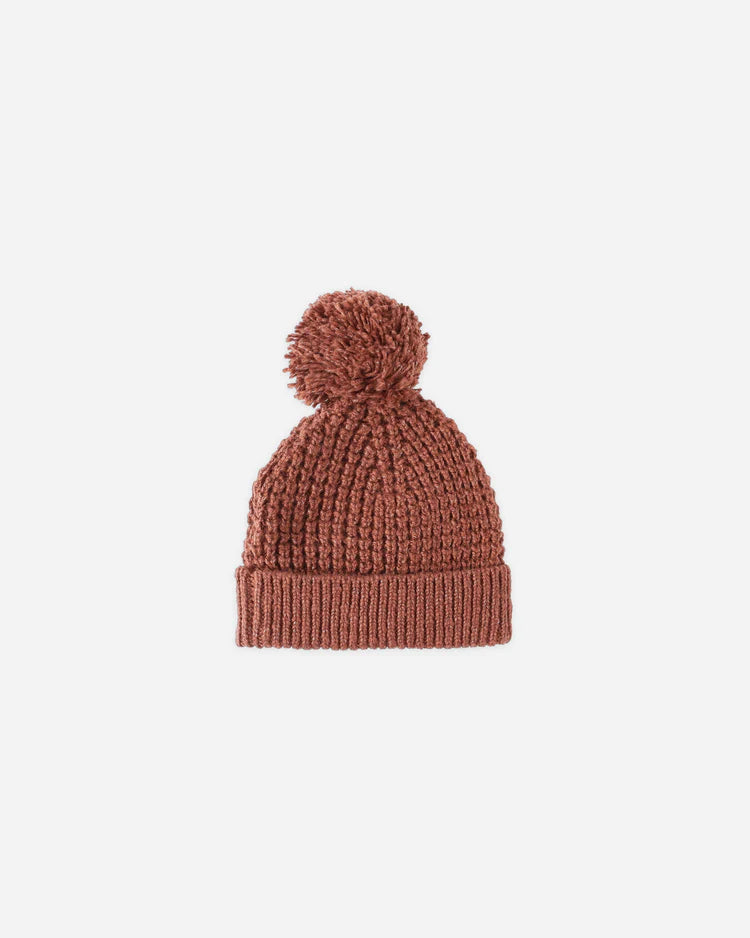 Beanie | Cranberry | Quincy Mae