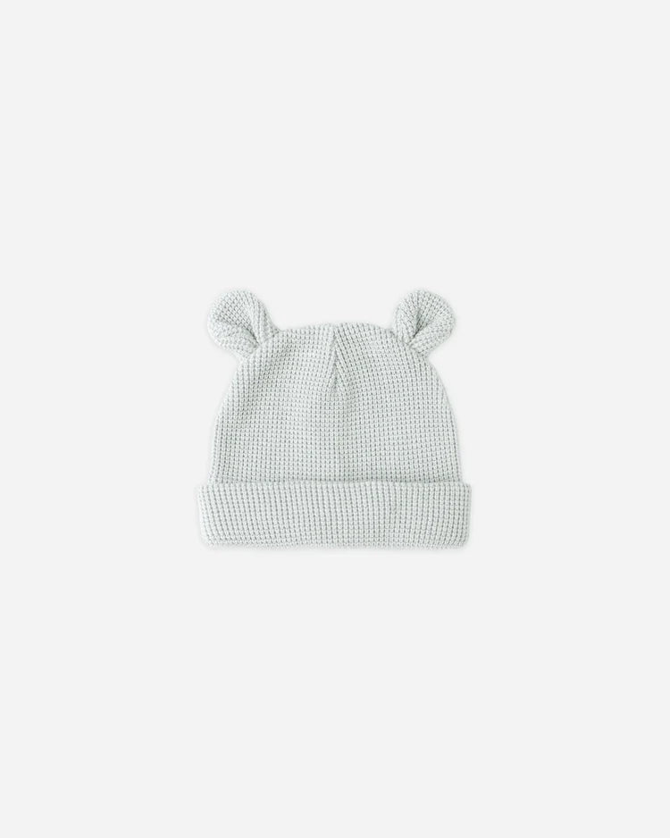 Baby Bear Beanie | Ice Blue | Quincy Mae