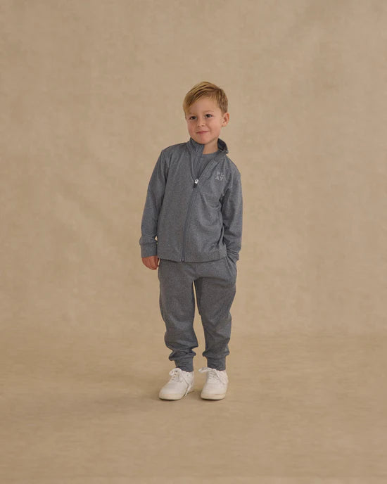 Technical Jacket | Heathered Navy | Rylee & Cru