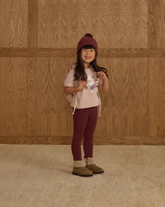 Legging | Burgundy | Rylee & Cru