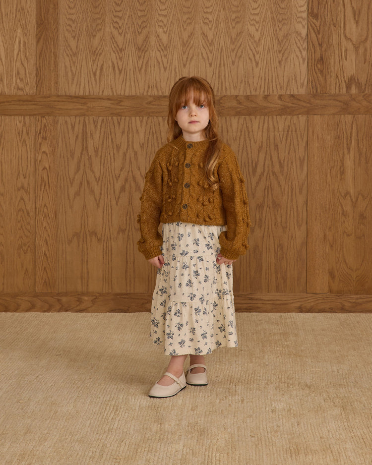 Bobble Cardigan | Golden | Rylee & Cru