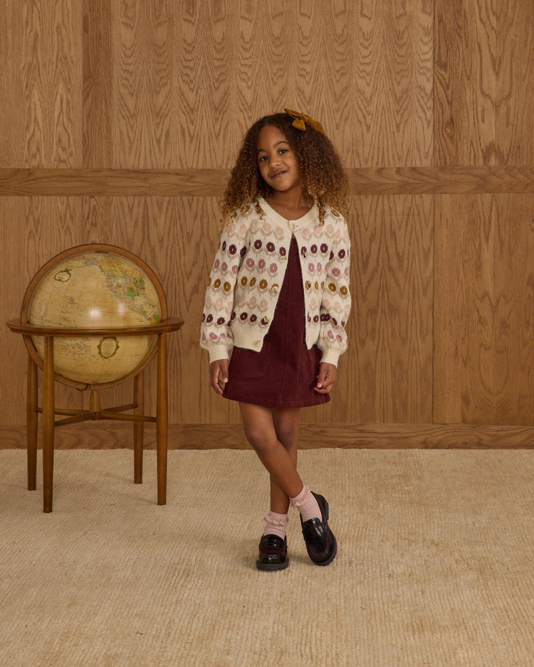 Cheyenne Cardigan | Floral Jacquard | Rylee & Cru