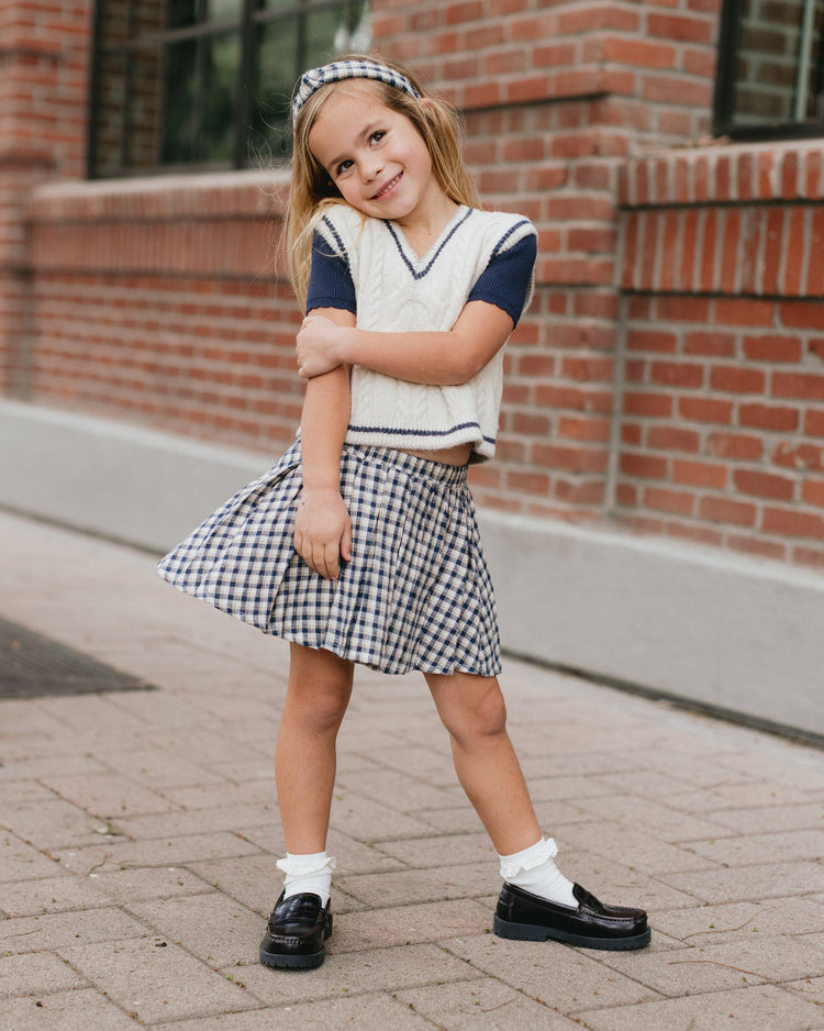Sweater Vest | Natural | Rylee & Cru