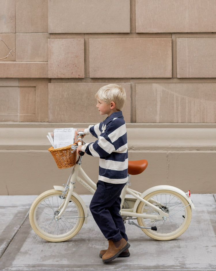 Rugby Polo | Navy Stripe | Rylee & Cru