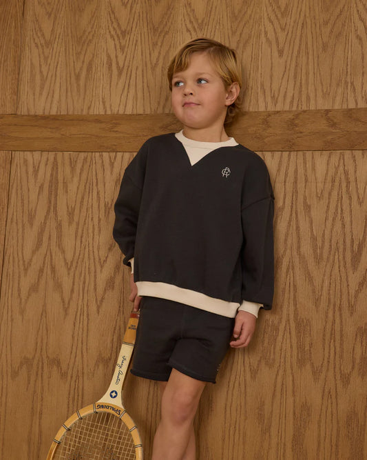 Rylan Sweatshirt | Black | Rylee & Cru