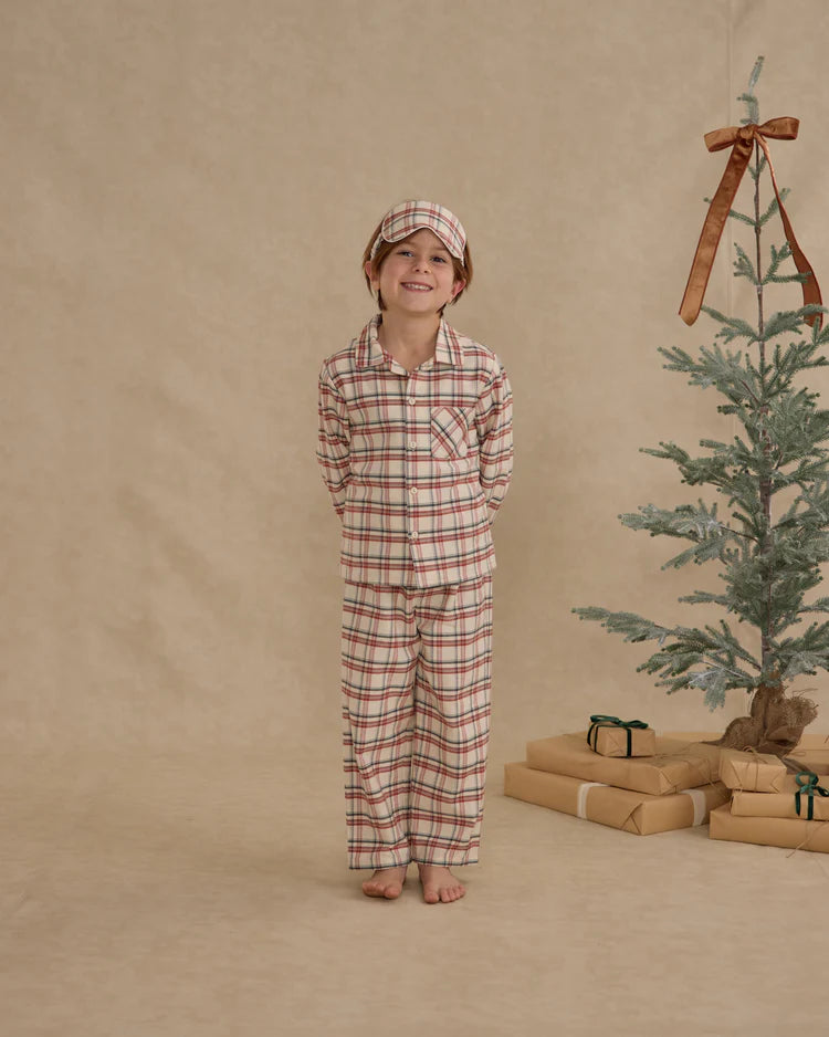Long Sleeve Pajamas | Holiday Flannel | Rylee & Cru
