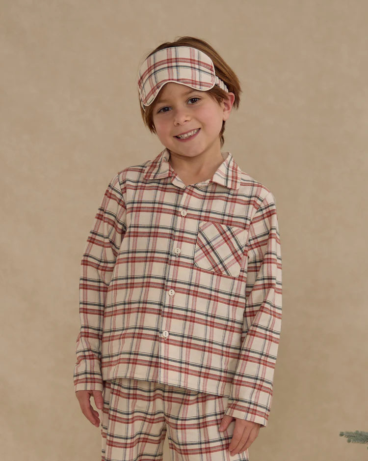 Long Sleeve Pajamas | Holiday Flannel | Rylee & Cru