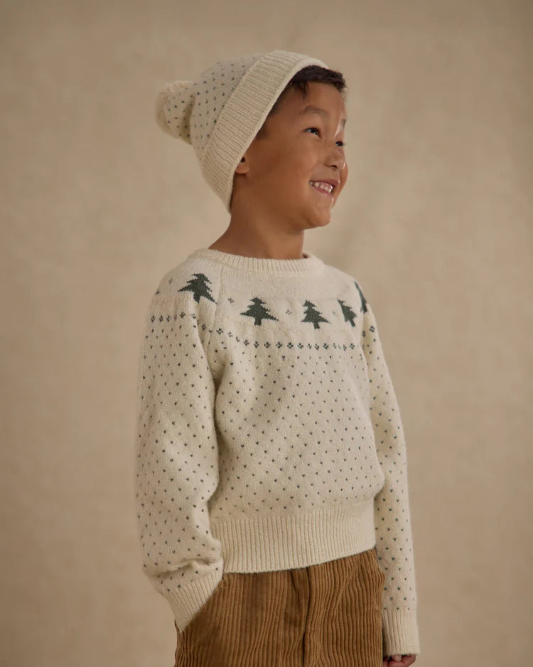 Beanie | Evergreen Speckle | Rylee & Cru