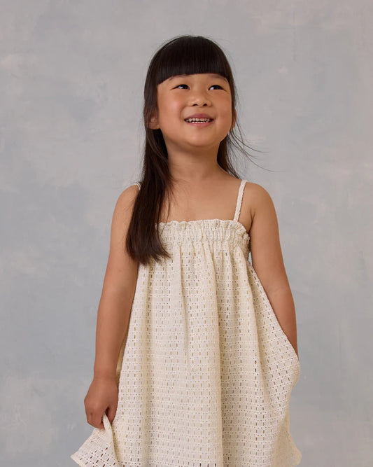 Sahara Mini Dress | Ivory | Rylee & Cru