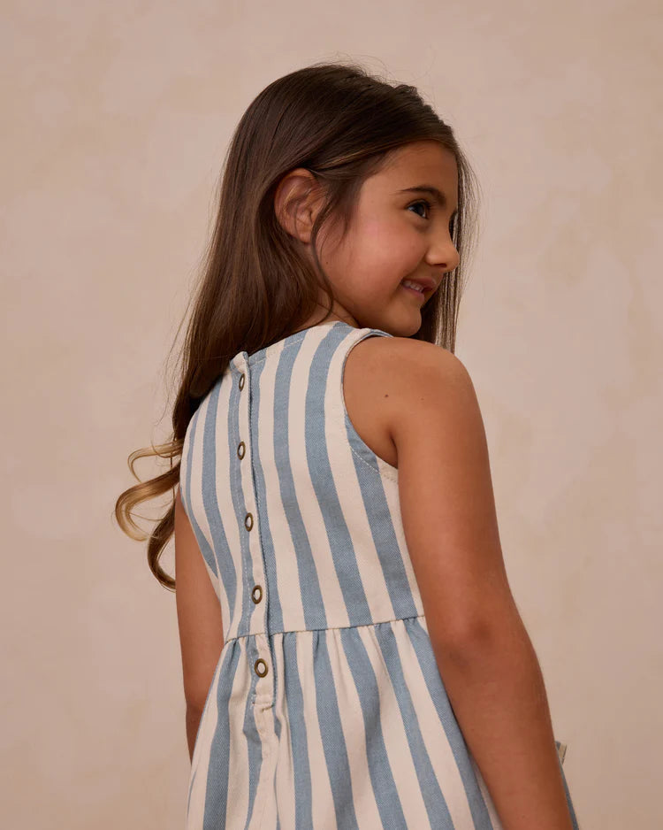 Dani Romper | Ocean Stripe | Rylee & Cru