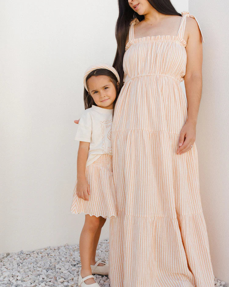 Padded Headband | Grapefruit Stripe | Rylee & Cru