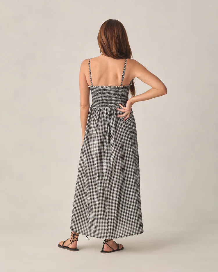 Ladies Chrissy Dress | Black Check | Rylee & Cru