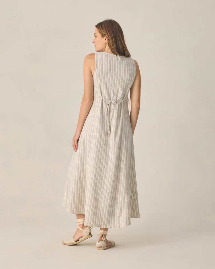 Indi Midi Dress | Nautical Stripe | Rylee & Cru