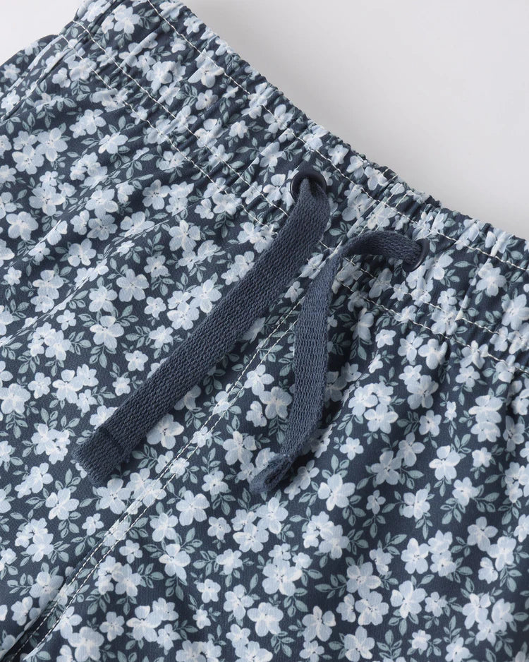 Swim Trunk | Navy Floral | Rylee & Cru