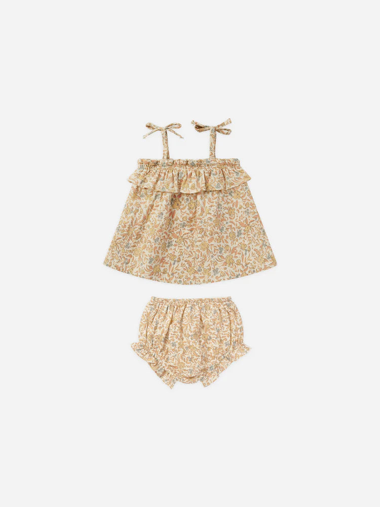 Ruffle Tube Top Set | Rylee + Cru | Blossom