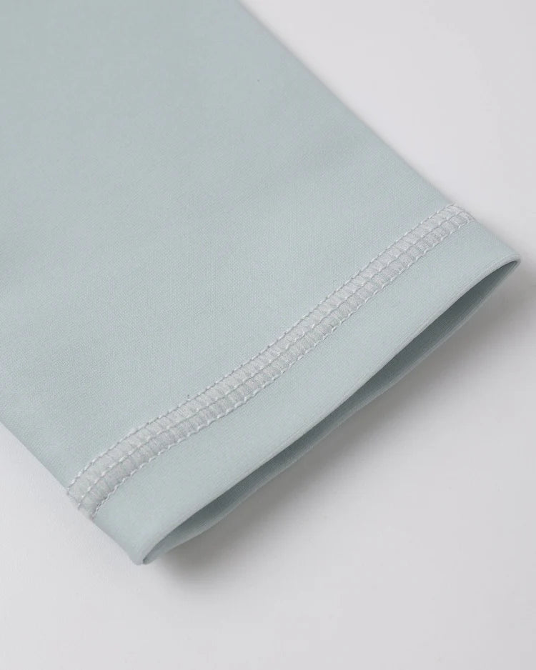 Long Sleeve Rashguard | Light Blue | Rylee & Cru