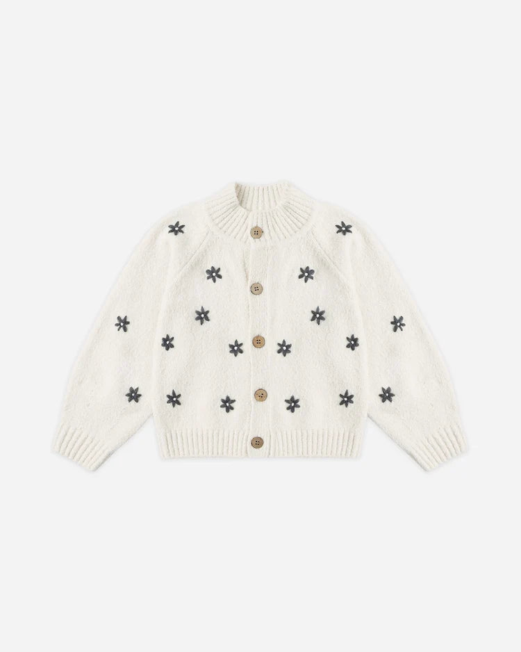 Tulip Cardigan | Midnight Daisies | Rylee & Cru