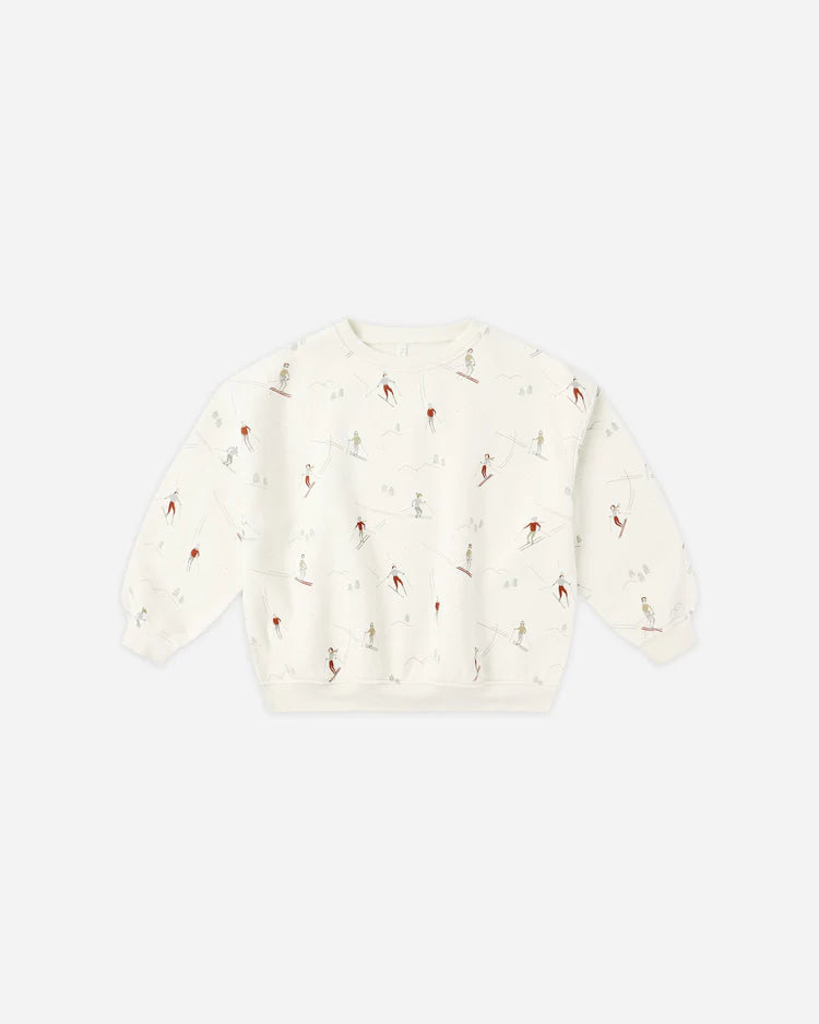 Relaxed Sweatshirt | Skiers | Rylee & Cru