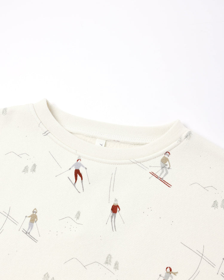 Relaxed Sweatshirt | Skiers | Rylee & Cru