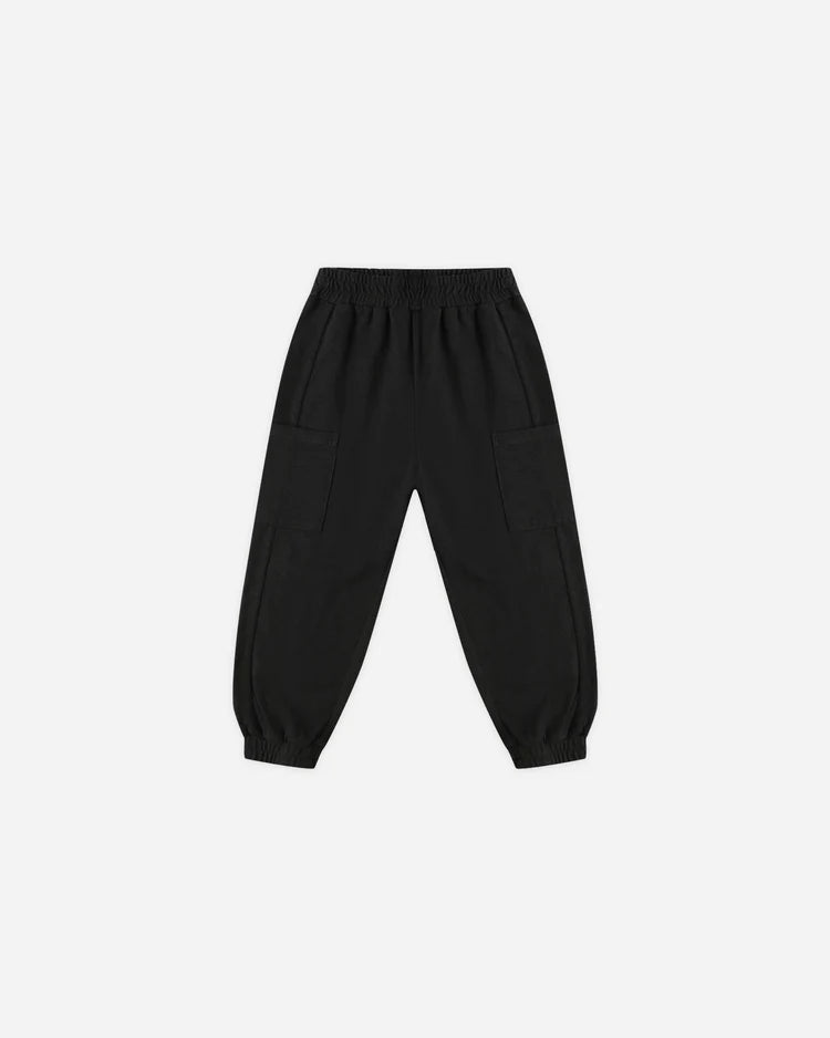 Cargo Jogger | Black | Rylee & Cru
