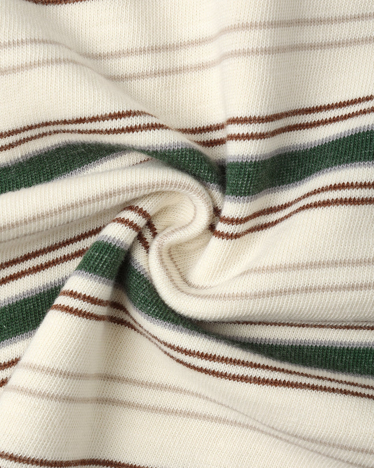 Relaxed Long Sleeve Tee | Retro Stripe | Rylee Cru