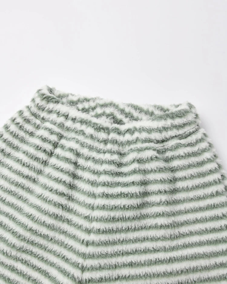 Relaxed Sweatpant | Evergreen Stripe | Rylee & Cru