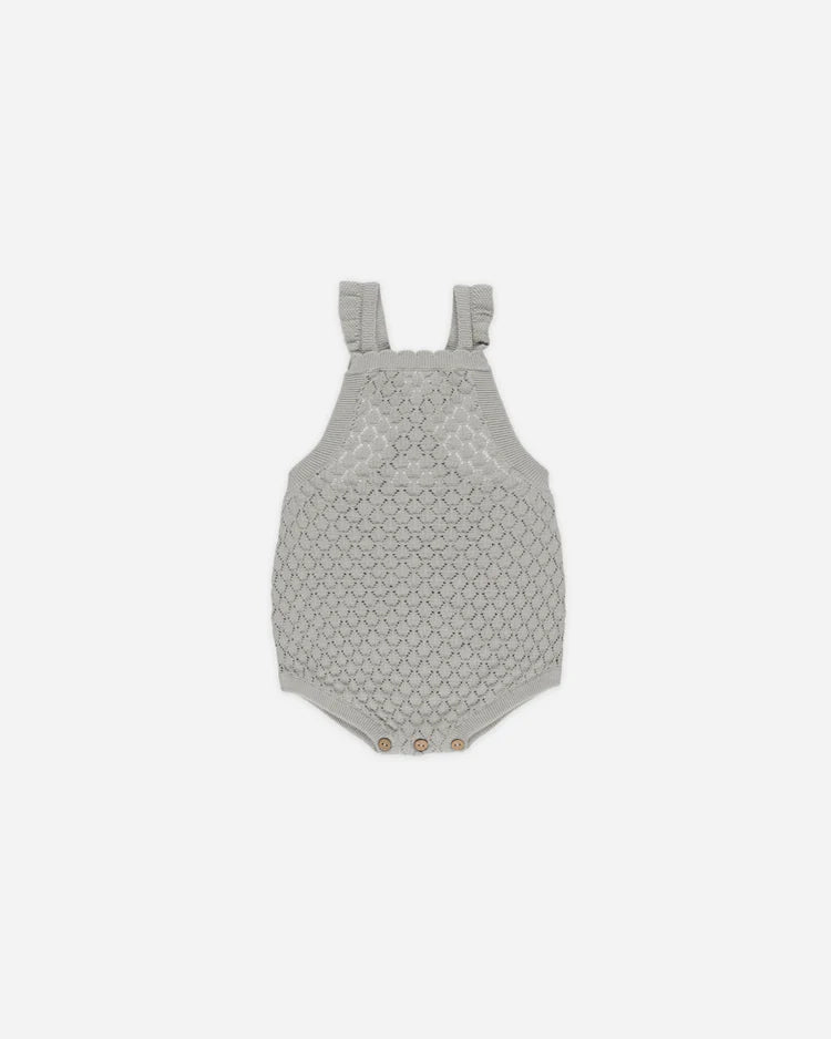 Crochet Romper | Seafoam | Rylee & Cru