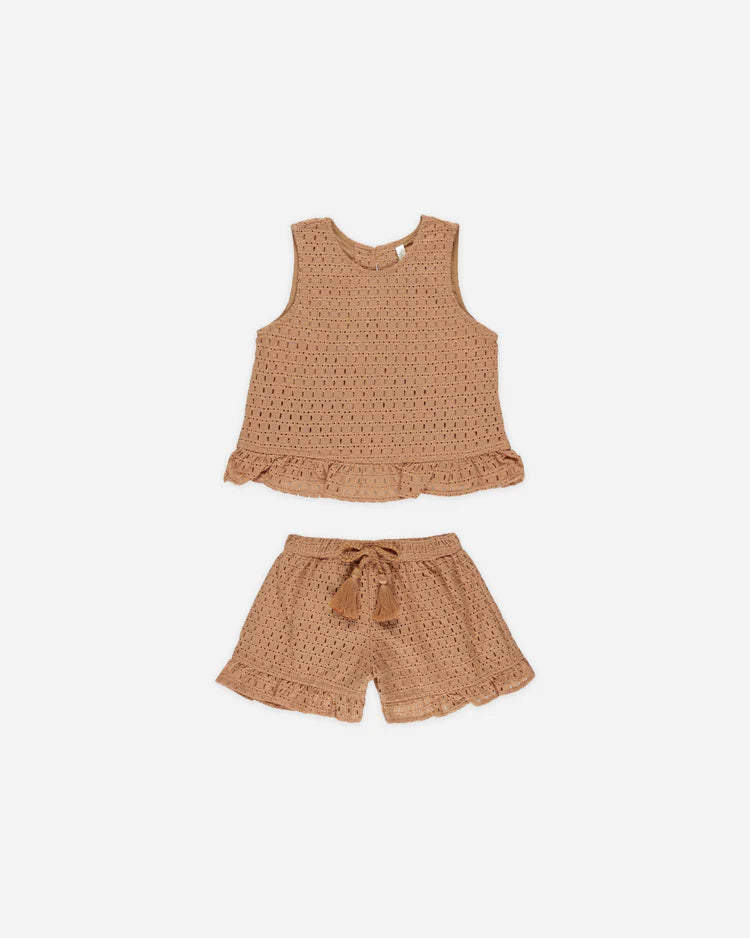 Leonie Set | Grapefruit | Rylee & Cru