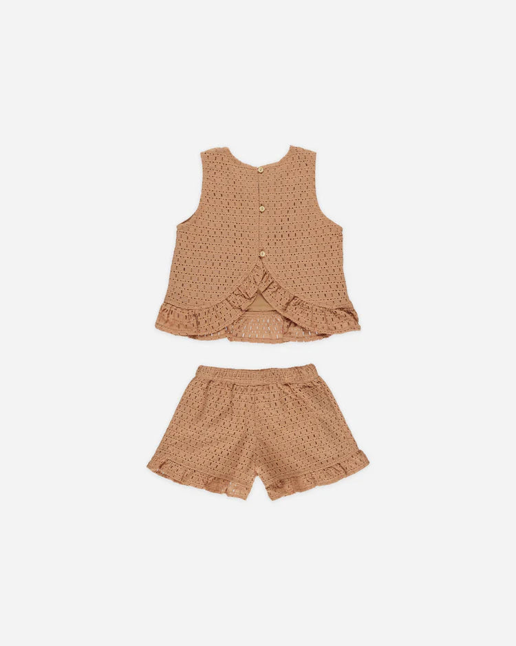 Leonie Set | Grapefruit | Rylee & Cru